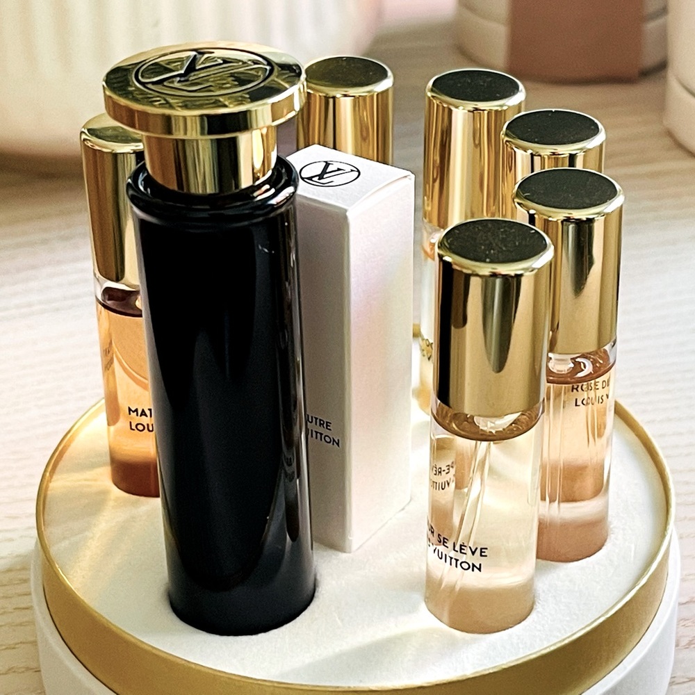 Louis Vuitton Les Parfums Travel Set. Brand new. Never been used.